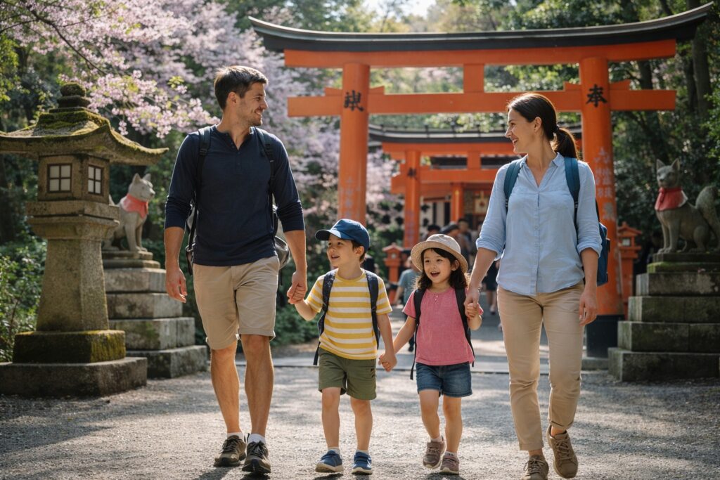 טיול עם ילדים ביפן